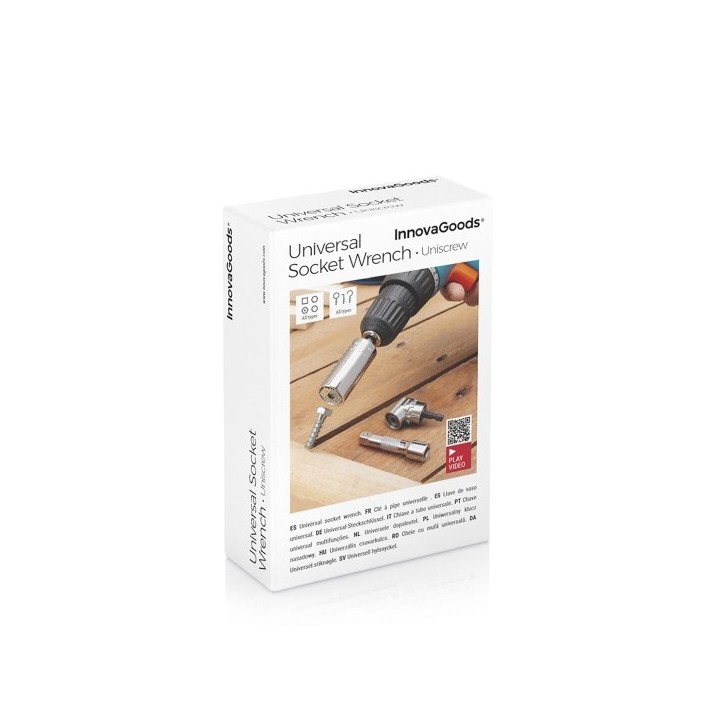 Clé à Douille Universelle avec Accessoires Uniscrew InnovaGoods
