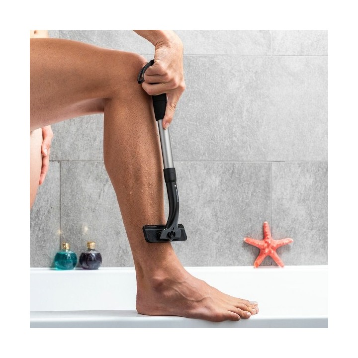 Rasoir pour le Corps avec Manche Extensible en Aluminium Extaver InnovaGoods
