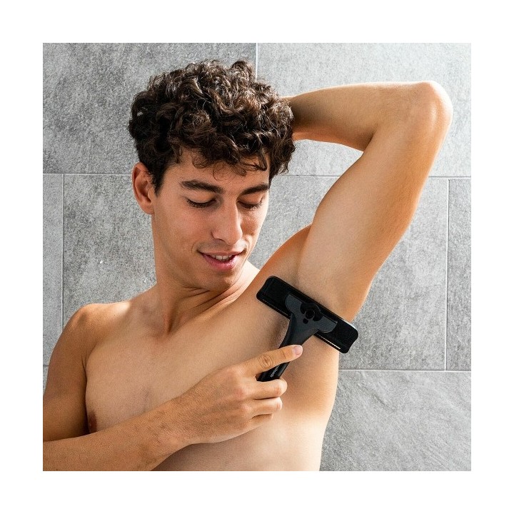 Rasoir pour le Corps avec Manche Extensible en Aluminium Extaver InnovaGoods