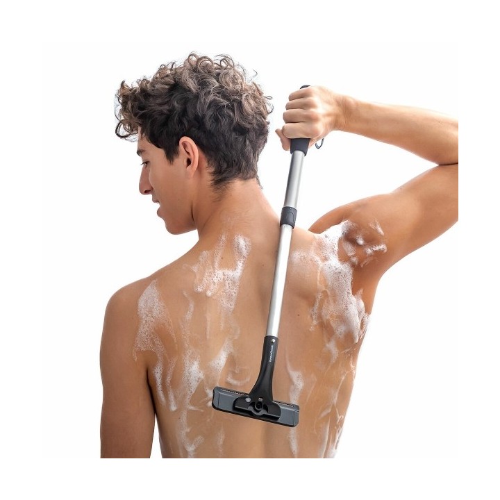 Rasoir pour le Corps avec Manche Extensible en Aluminium Extaver InnovaGoods
