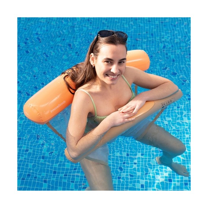 Hamac d’Eau Flottant Individuel pour Piscine Pulok InnovaGoods