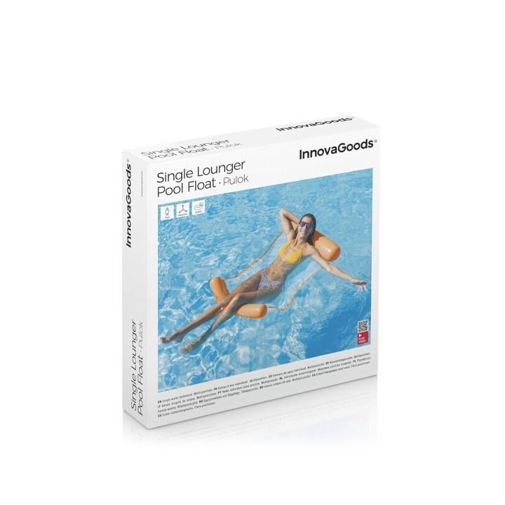 Hamac d’Eau Flottant Individuel pour Piscine Pulok InnovaGoods
