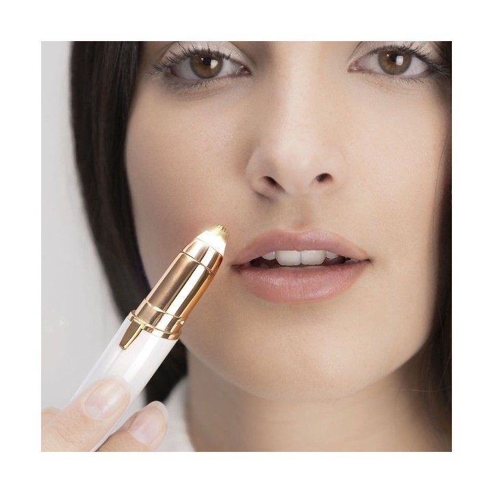 Tondeuse de Précision avec LED pour Poils du Visage InnovaGoods