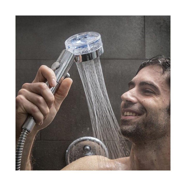 Douche Écologique avec Hélice à Pression et Filtre Purificateur Heliwer InnovaGoods