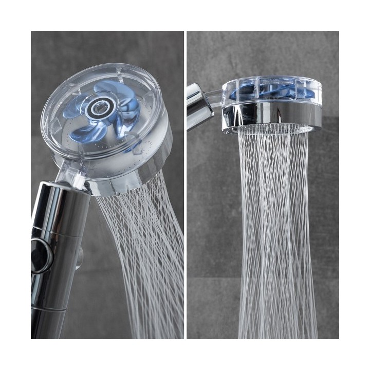 Douche Écologique avec Hélice à Pression et Filtre Purificateur Heliwer InnovaGoods