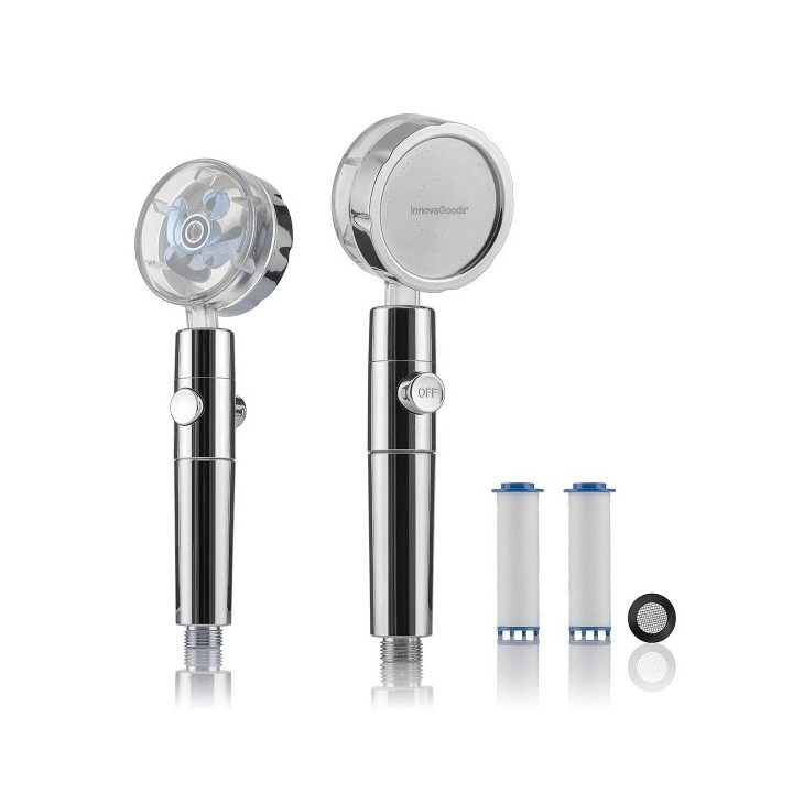 Douche Écologique avec Hélice à Pression et Filtre Purificateur Heliwer InnovaGoods