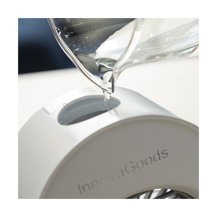 Mini climatiseur Humidificateur à Ultrasons avec LED Koolizer InnovaGoods