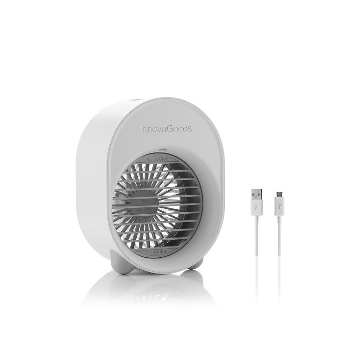 Mini climatiseur Humidificateur à Ultrasons avec LED Koolizer InnovaGoods