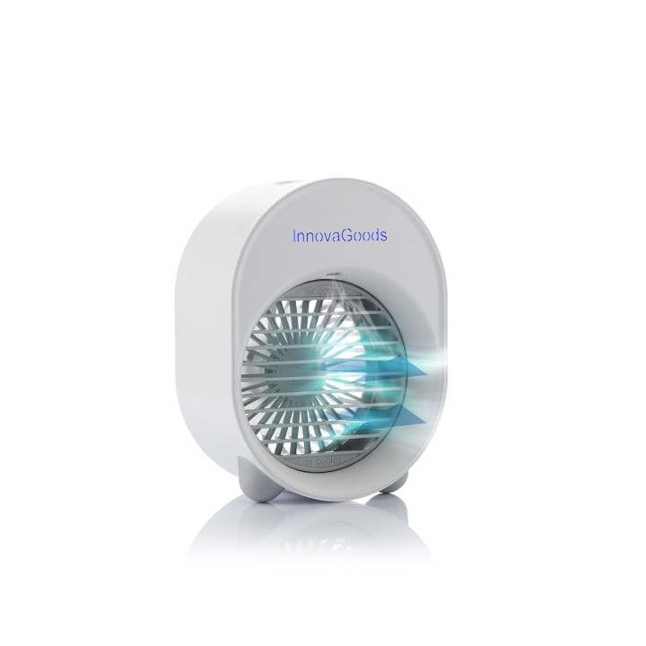 Mini climatiseur Humidificateur à Ultrasons avec LED Koolizer InnovaGoods