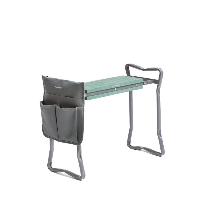 Banc de Jardin Pliable avec Sac à Outils 3 en 1 Situl InnovaGoods