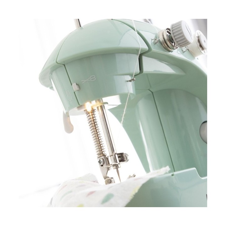 Mini Machine à Coudre Portable avec LED, Coupe Fil et Accessoires Sewny InnovaGoods