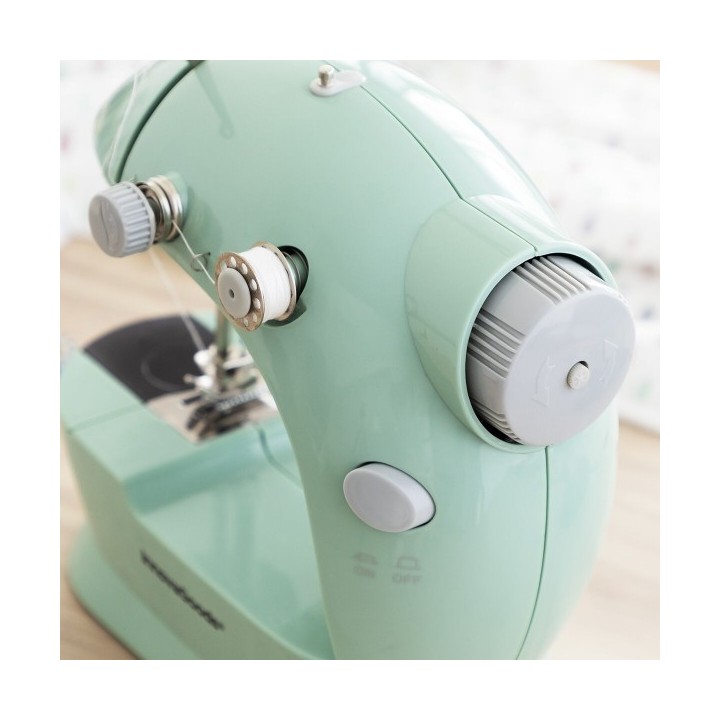 Mini Machine à Coudre Portable avec LED, Coupe Fil et Accessoires Sewny InnovaGoods