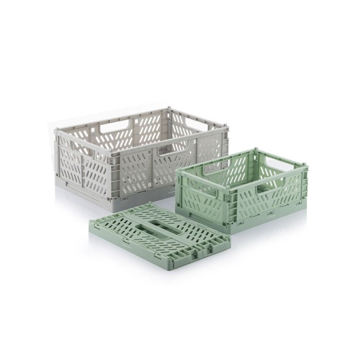 Ensemble de 3 Boîtes de Rangement Pliantes et Empilables Boxtor InnovaGoods