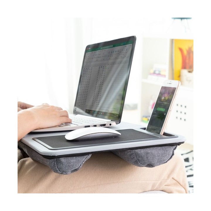 Bureau Portable d'Ordinateur avec Coussin XL Deskion InnovaGoods