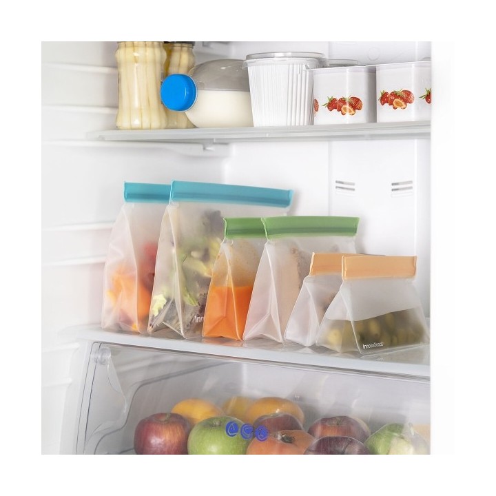 Set de Sacs Réutilisables Hermétiques Zags InnovaGoods 6 Unités