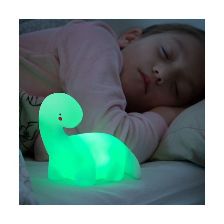 Lampe LED multicolore Dinosaure Lightosaurus InnovaGoods