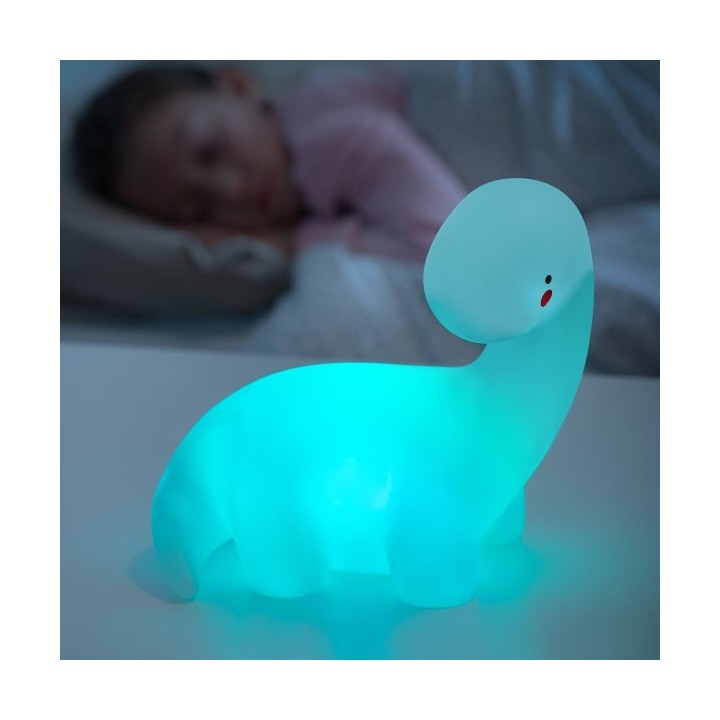 Lampe LED multicolore Dinosaure Lightosaurus InnovaGoods