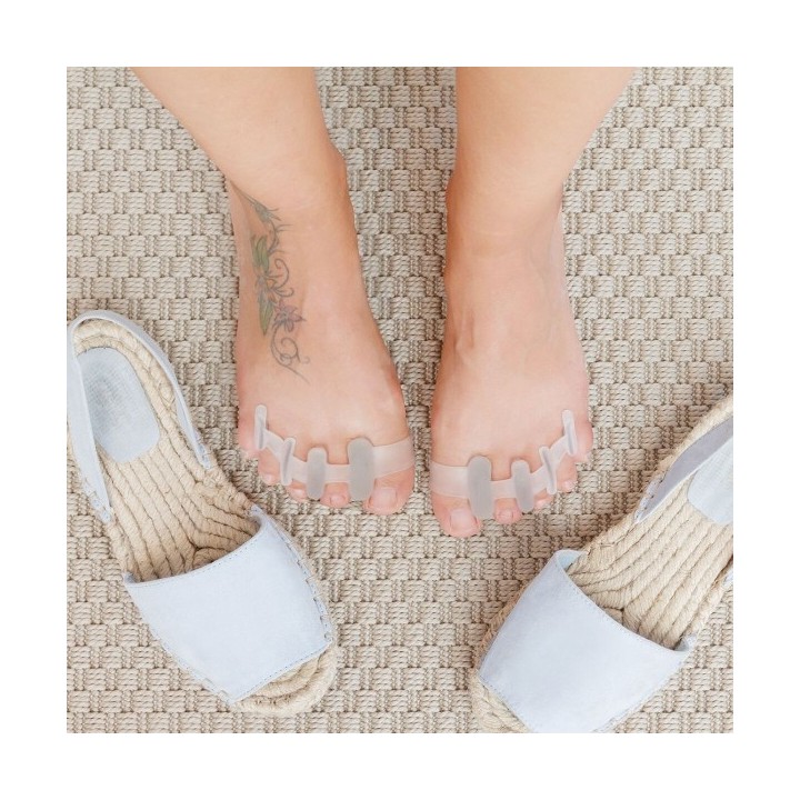 Séparateurs d'Orteils en gel Relaxants InnovaGoods 2 Unités