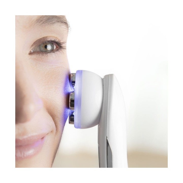 Masseur Facial avec Radiofréquence, Photothérapie et Électrostimulation Wace InnovaGoods
