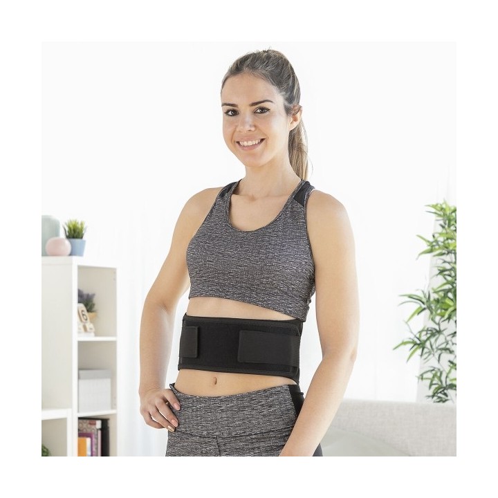 Bande Thermique Correctrice avec Aimants en Tourmaline Tourmabelt InnovaGoods