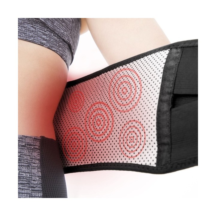 Bande Thermique Correctrice avec Aimants en Tourmaline Tourmabelt InnovaGoods