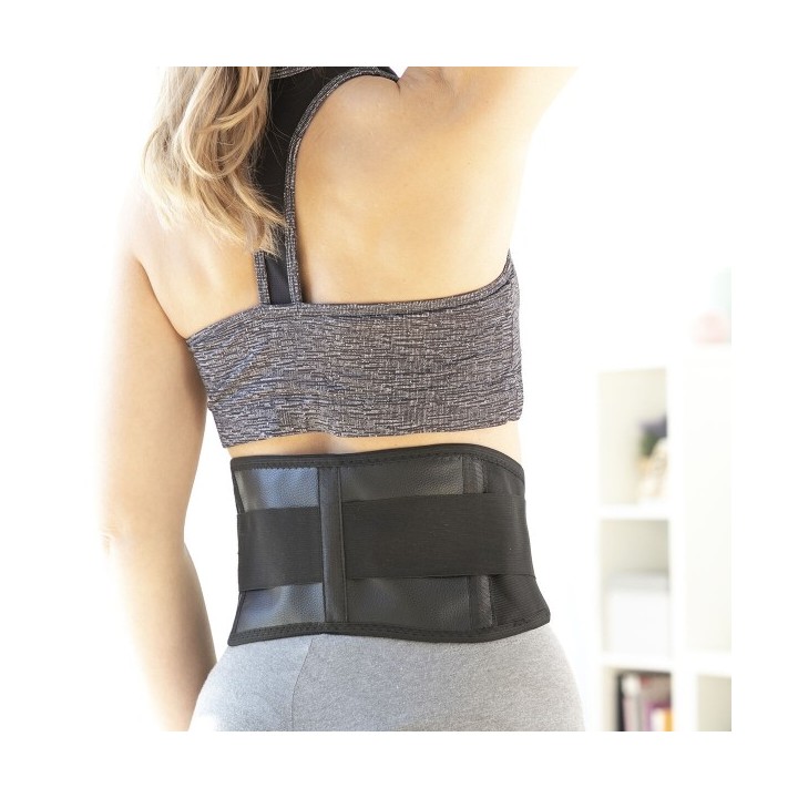 Bande Thermique Correctrice avec Aimants en Tourmaline Tourmabelt InnovaGoods