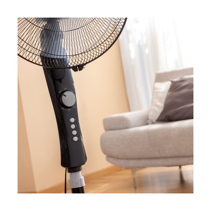 Ventilateur sur Pied InnovaGoods Breezinn Noir 45 W