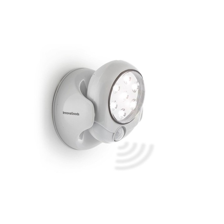 Lampe LED avec Capteur de Mouvement Lumact 360  InnovaGoods