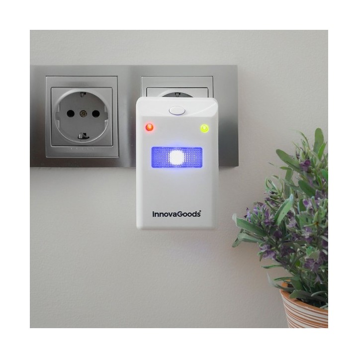Répulsif contre les Insectes et Rongeurs avec LED Killekt InnovaGoods