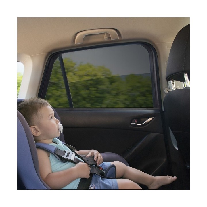 Parasol de Voiture en Maille UVlock InnovaGoods Pack de 2 unités