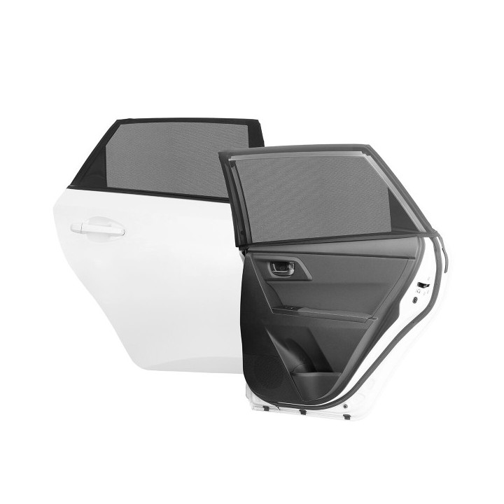 Parasol de Voiture en Maille UVlock InnovaGoods Pack de 2 unités