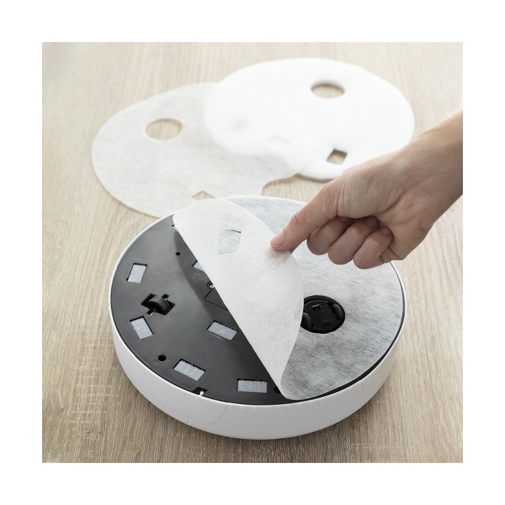 Serpillières de Rechange pour Robots Nettoyants InnovaGoods Pack de 50 unités