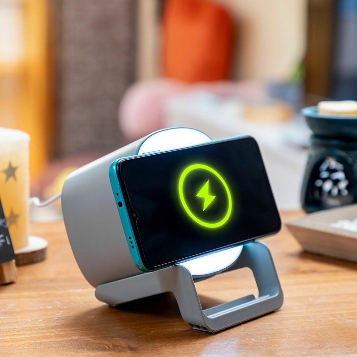Haut Parleur Chargeur Sans fil avec LED Souwis InnovaGoods