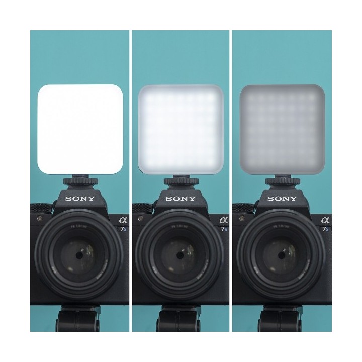 Kit Vlogging avec Lumière, Micro y Télécommande Plodni InnovaGoods 6 Pièces