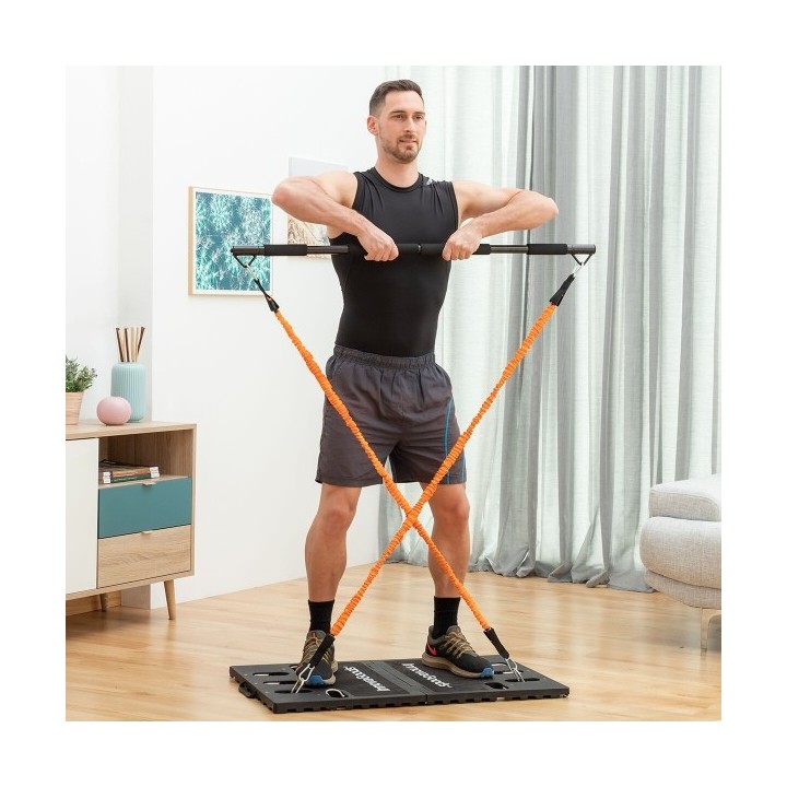 Système d'entrainement complet portatif avec guide d'exercices Gympak Max InnovaGoods