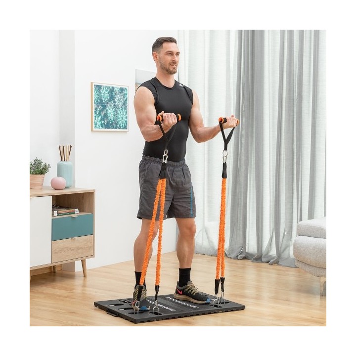 Système d'entrainement complet portatif avec guide d'exercices Gympak Max InnovaGoods