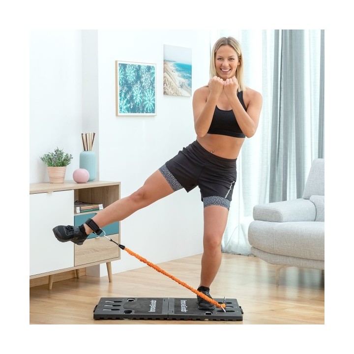 Système d'entrainement complet portatif avec guide d'exercices Gympak Max InnovaGoods