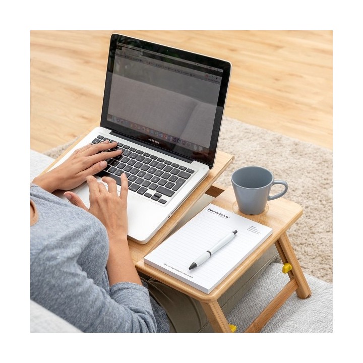 Table pliante d'appoint en bambou Lapwood InnovaGoods