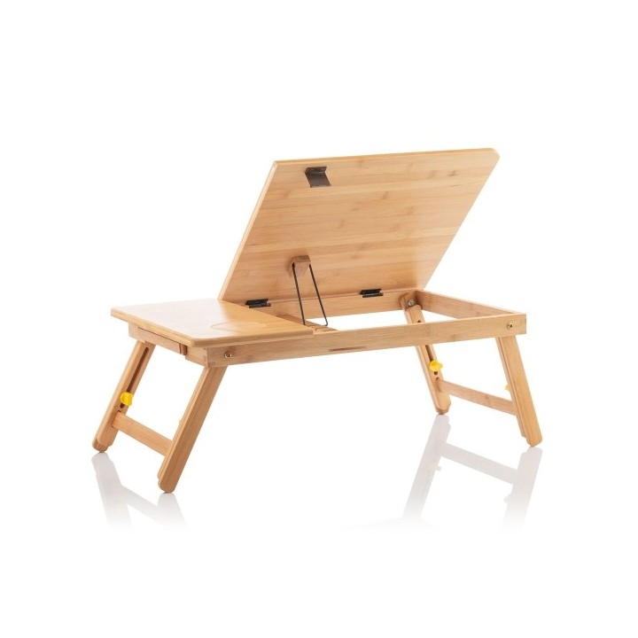 Table pliante d'appoint en bambou Lapwood InnovaGoods