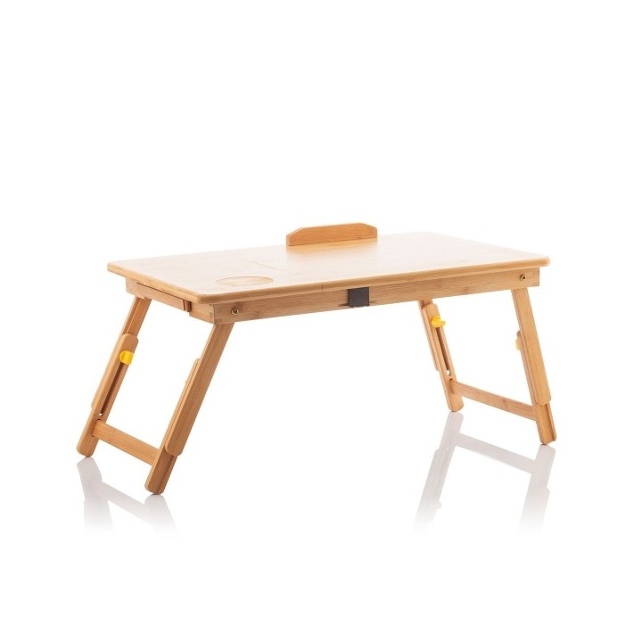 Table pliante d'appoint en bambou Lapwood InnovaGoods