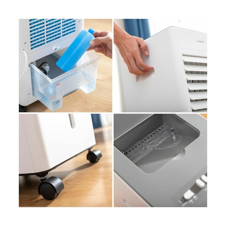 Climatiseur à Évaporation Portable Multifonction Airvecove InnovaGoods 5 L 65 W