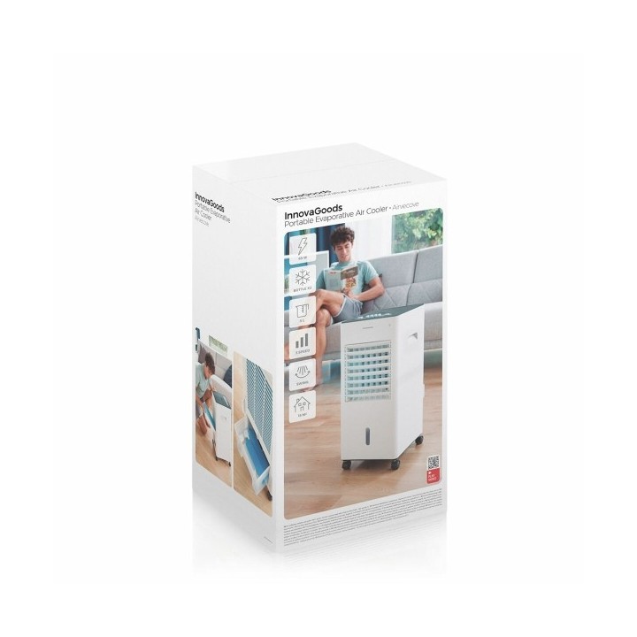 Climatiseur à Évaporation Portable Multifonction Airvecove InnovaGoods 5 L 65 W