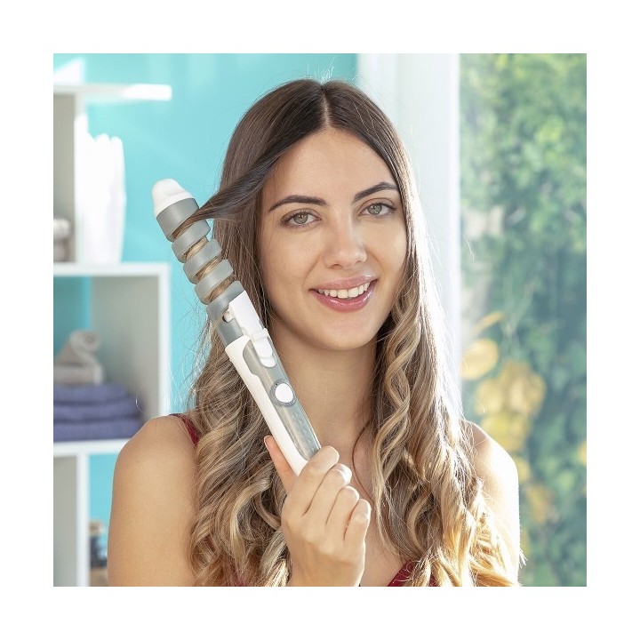 Fer à Friser en Céramique Spirale Spihair InnovaGoods