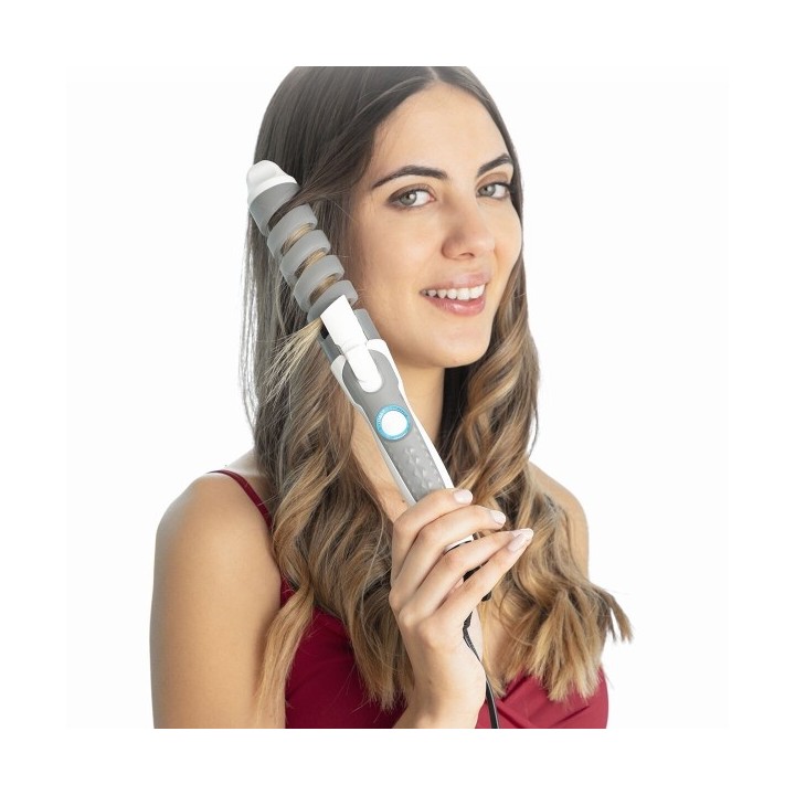 Fer à Friser en Céramique Spirale Spihair InnovaGoods