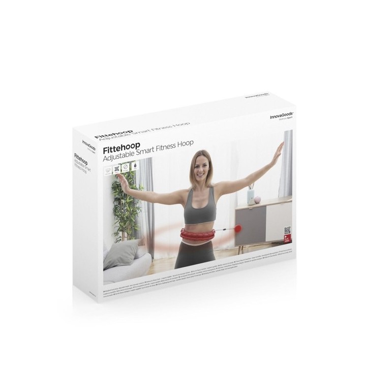 Anneau de Fitness Intelligent Réglable avec Poids Fittehoop InnovaGoods