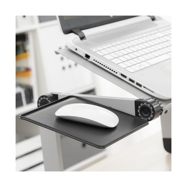 Table Réglable Positions Multiples pour Ordinateur Portable Omnible InnovaGoods