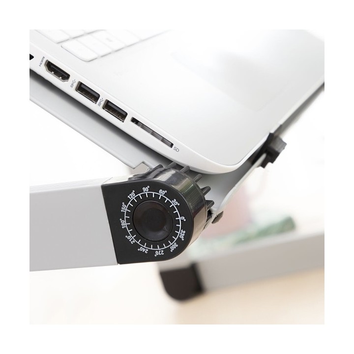 Table Réglable Positions Multiples pour Ordinateur Portable Omnible InnovaGoods