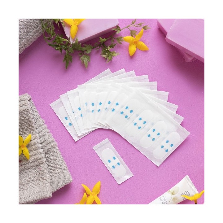 Patchs de Lifting Facial Adhésifs Invisibles Liftrik InnovaGoods 40 Unités