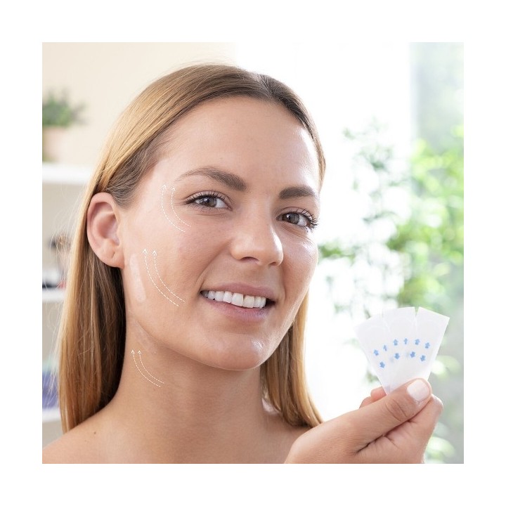 Patchs de Lifting Facial Adhésifs Invisibles Liftrik InnovaGoods 40 Unités