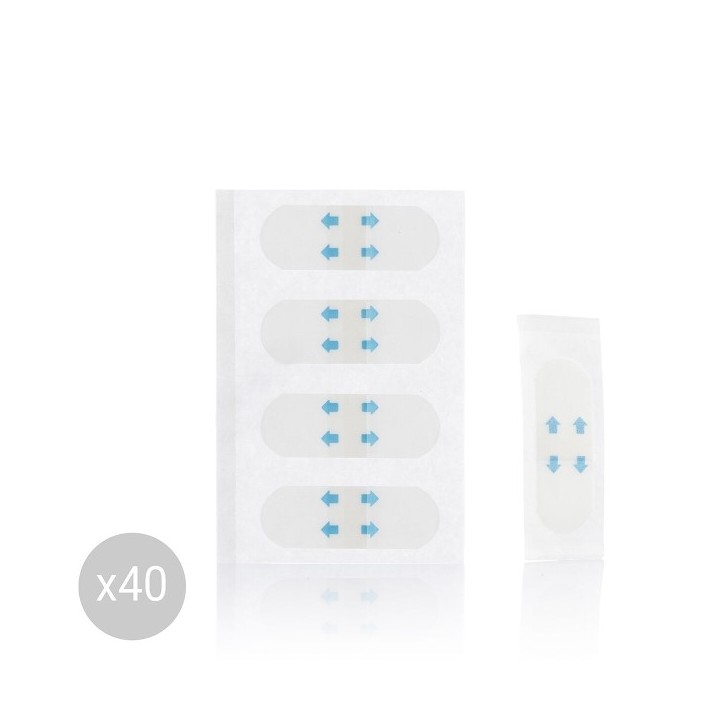 Patchs de Lifting Facial Adhésifs Invisibles Liftrik InnovaGoods 40 Unités